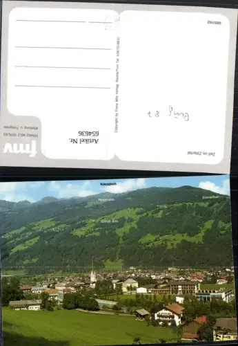 654636,Zell am Ziller Zell im Zillertal mit Kreuzjoch Rosenalm Grindl Alm
