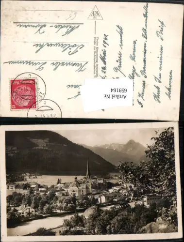 659164,Foto Ak Zell am Ziller
