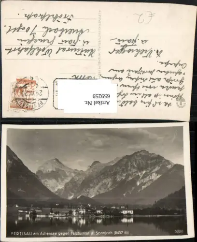 659259,Pertisau a. Achensee Eben Achensee geg. Falzturntal u. Sonnjoch