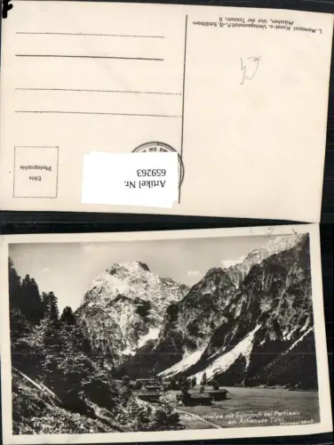 659263,Foto Ak Falzturnalpe m. Sonnjoch b. Pertisau Eben Achenach