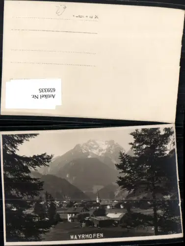 659335,Foto Ak Mayrhofen Zillertal
