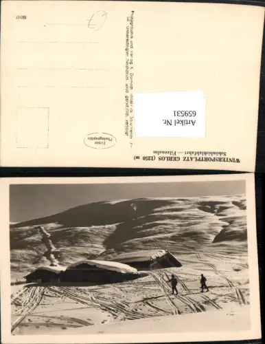659531,Foto Ak Gerlos Schönbichlabfahrt Filzenalm Wintersport