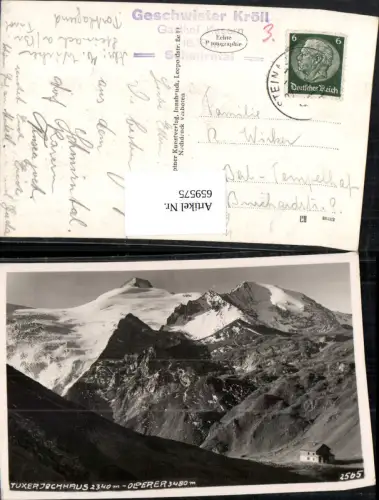 659575,Foto Ak Tuxerjochhaus Olperer Tux Hintertux