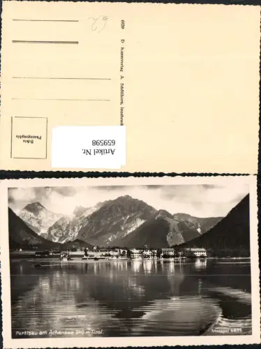 659598,Foto Ak Pertisau a. Achensee Eben a. Achensee