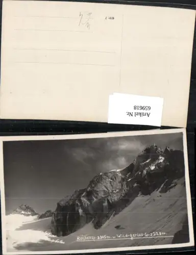 659618,Foto Ak Reitherspitze u. Wildgerlosspitze Gerlos