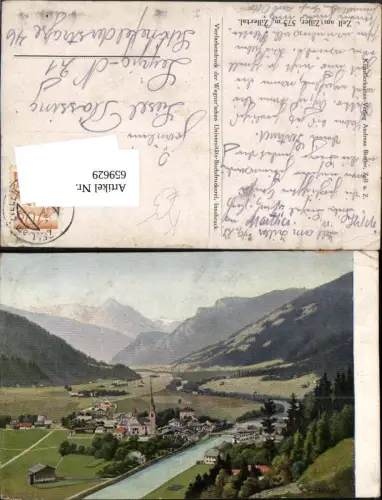 659629,Künstler Ak Zell a. Ziller Zillertal