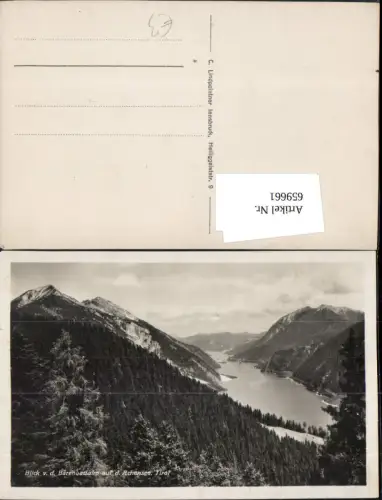 659661,Blick v. d. Bärenbadalm a. d. Achensee Pertisau Eben a. Achensee