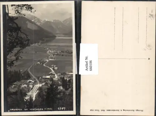660106,Maurach a. Achensee Ansicht Eben am Achensee pub A. Stockhammer 6587