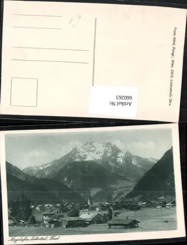 660263,Mayrhofen Zillertal
