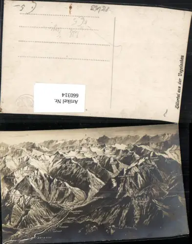 660314,Künstler Ak Lagekarte Eugen Felle Mayrhofen u. Umgebung Zillertal