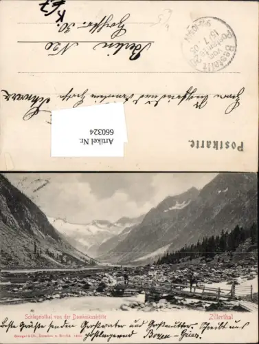 660324,Schlegeisthal v. d. Dominikushütte Ginzling Dornauberg-Ginzling