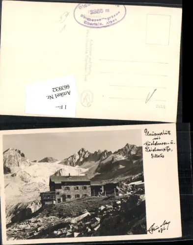 663932,Foto-AK Plauenerhütte b. Mayrhofen pub Hans Hruschka 476