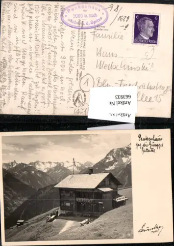 663933,Foto-AK Penkenhaus Hippach Mayrhofen pub Hans Hruschka 1048