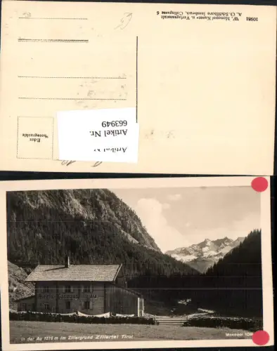 663949,Zillertal In der Au Zillergrund Mayrhofen Hippach