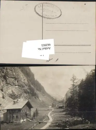 663955,tolle Foto-AK Lacknerbrunn Mayrhofen Ginzling Zillertal