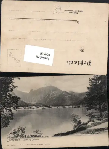 664826,Achensee Blick auf Pertisau Eben am Achensee
