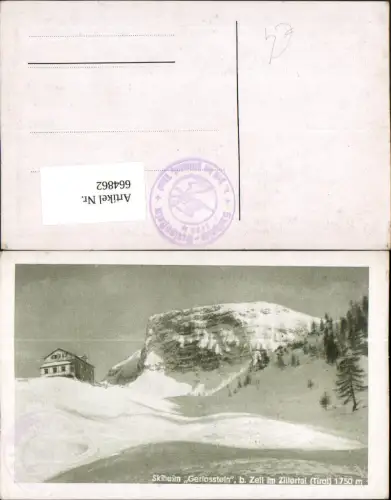 664862,Skiheim Gerlosstein b. Zell i. Zillertal Zell am Ziller