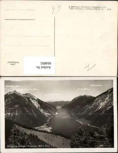 664895,Foto Ak Rundblick über d. Achensee Pertisau Eben a. Achensee