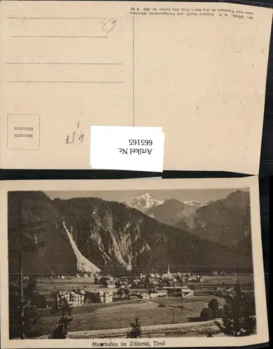 665165,Mayrhofen i. Zillertal