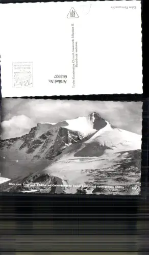 665907,Foto Ak Tux Blick Tuxerjoch Gefrorenewand Spitze Spannagelhaus