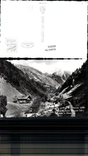 665916,Foto Ak Mayrhofen Zillertal Gasthof Pension Zillergrund