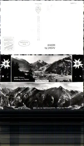 665918,Mehrbild Ak Mayrhofen Zillertal Blick v. d. Gschösswandhütte Penken