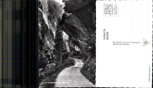665928,Foto Ak Dornaubergklamm b. Mayrhofen Zillertal