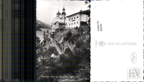665930,Foto Ak Hainzenberg Maria Rast Zell a. Ziller Zillertal