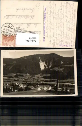 665948,Foto Ak Jenbach pub Hugo Lindenthaler