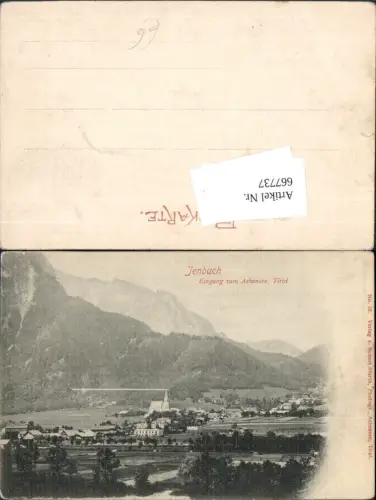 667737,Jenbach Eingang zum Achensee
