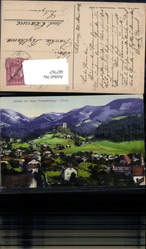 667767,Schwaz mit Burg Freundsberg pub Purger Co 14164