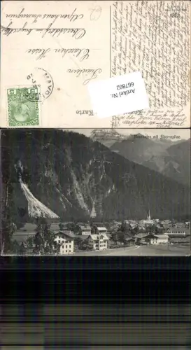 667802,Mayrhofen m. Ahornspitze Zillertal