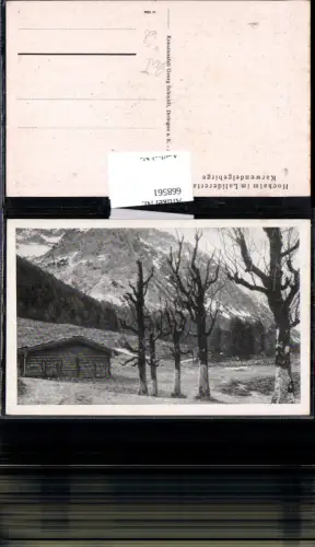 668561,Vomp Hochalm im Laliderertal Karwendelgebirge Lalidersalm