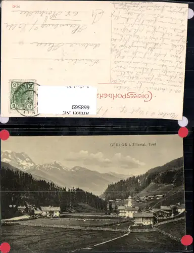 668569,Gerlos i. Zillertal Ansicht m. Kirche