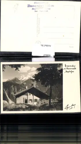 668647,Foto Ak Mayrhofen Zimmereben m. Ahornspitze pub Hans Hruschka 108
