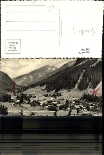 668718,Foto Ak Ginzling geg. Zemmgrund Zillertal Dornauberg-Ginzling Finkenberg