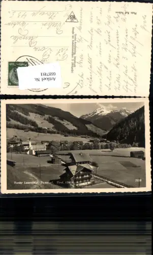 668781,Foto Ak Vorderlanersbach Tuxertal Tux Bahnpost Zug 12 Jenbach Mayrhofen
