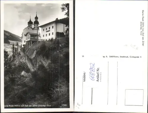 668852,Foto Ak Hainzenberg Maria Rast am Hainzenberg b. Zell a. Ziller Zillertal