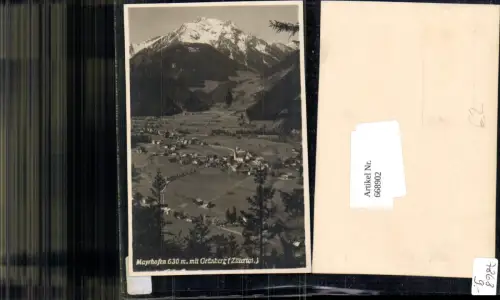 668902,Mayrhofen m. Grünberg Zillertal