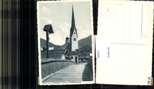 669317,Zell a. Ziller Zillertal Zillerbrücke mit Wegkreuz Kreuz