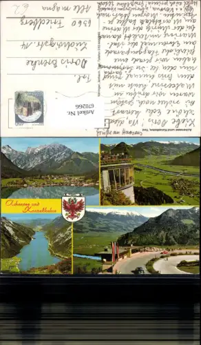 670266,Mehrbild Ak Achensee u. Kanzelkehre Pertisau Eben a. Achensee