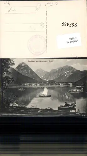 674161,Pertisau am Achensee Boot