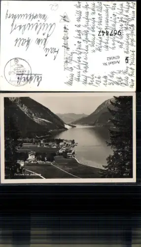 674162,Pertisau am Achensee Feldpost nach Aulendorf Württemberg