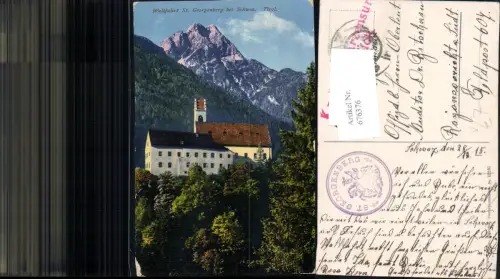 676376,Schwaz in Tirol St. Georgenberg pub Purger e Co. 12161