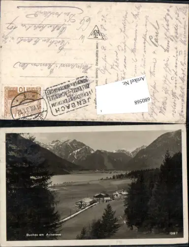 680568 Buchau bei Eben bei Maurach Pertisau am Achensee n. Reichenbach Vogtland