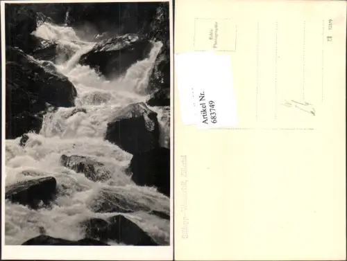 683749 Stillupp Wasserfall b. Ginzling Dornauberg Mayrhofen Zillertal