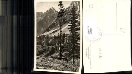 683751 Karwendel Kaltwasserkarspitze b. Vomp Scharnitz