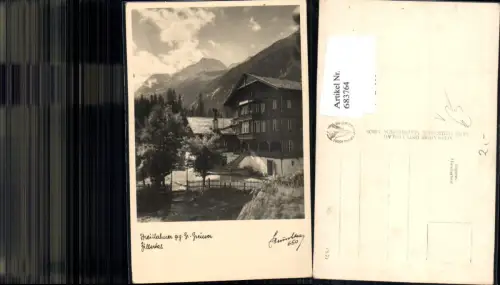 683764 Breitlahner bei Dornauberg Ginzling Zillertal pub Hans Hruschka 650