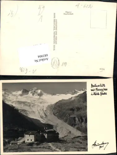 683904 Berlinerhütte b. Mayrhofen Zillertal pub Hans Hruschka 701