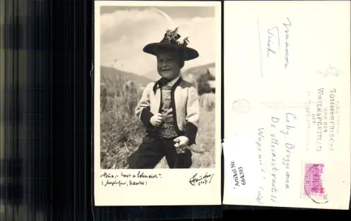 684393 Junge Tracht Tirol Zillertal Mayrhofen pub Hans Hruschka 2707